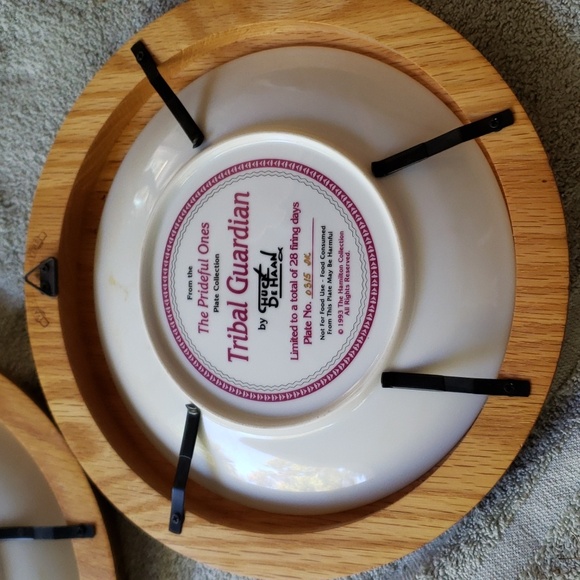 Indian  The Prideful Ones  Plate Collection '2 Plate' - Picture 4 of 9